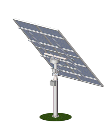 solar-panel-tracking-station