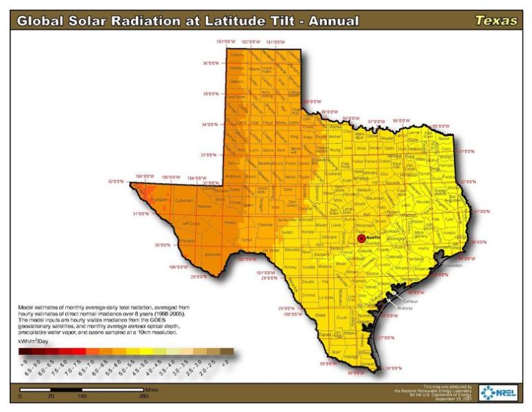 map-solar-PV-resource-Texas