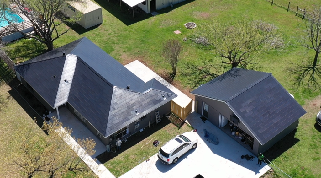 Tesla Solar Roof in Manor TX