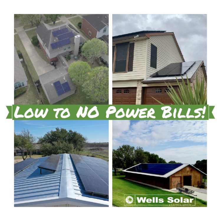 Texas Solar Home Portfolio Wells Solar