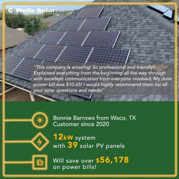 Customer Interview Going Solar In Waco Wells Solar